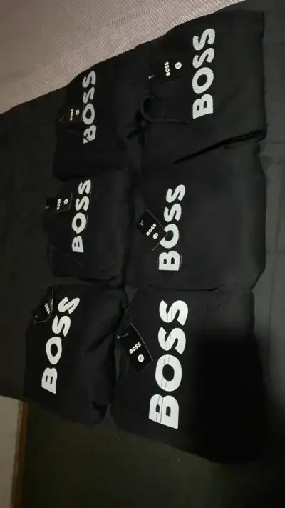 Polerones negros Boss para hombre - miniatura 4