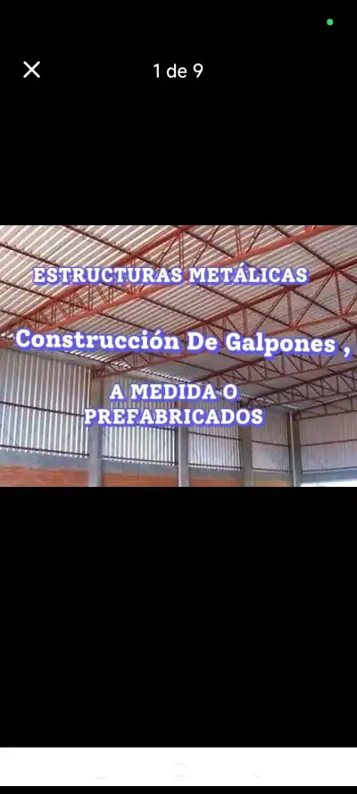 Construcción de galpones metálicos a medida - miniatura 1