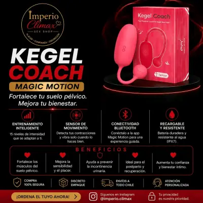Entrenador Kegel Coach Magic Motion Recargable - miniatura 1