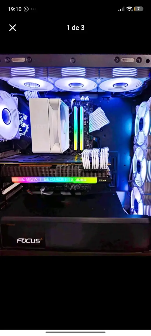 PC Gamer con Tarjeta Gráfica EVGA GeForce RTX 3080 - 1