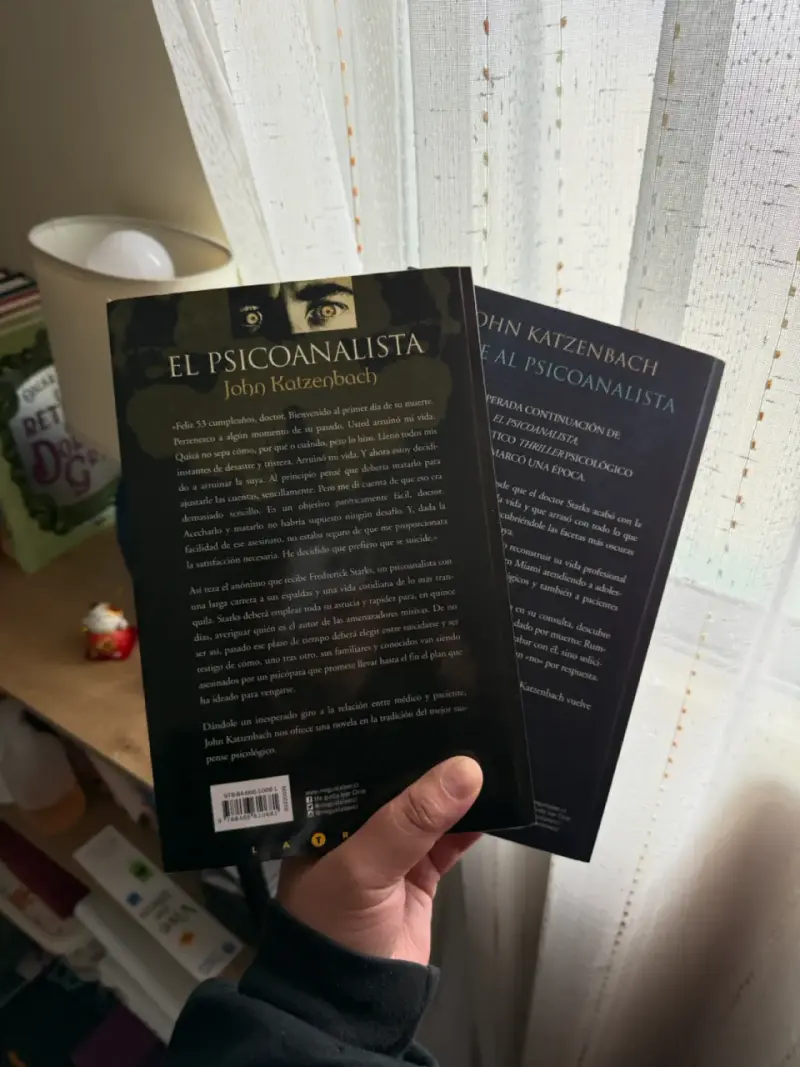 Pack de libros El Psicoanalista de John Katzenbach - 2
