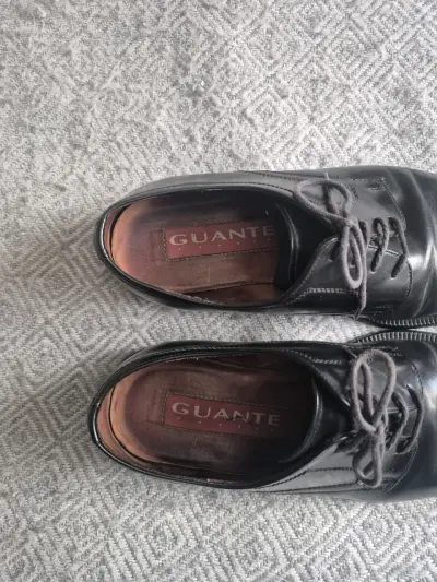 Zapatos de vestir negros para hombre Guante N 42 - miniatura 3