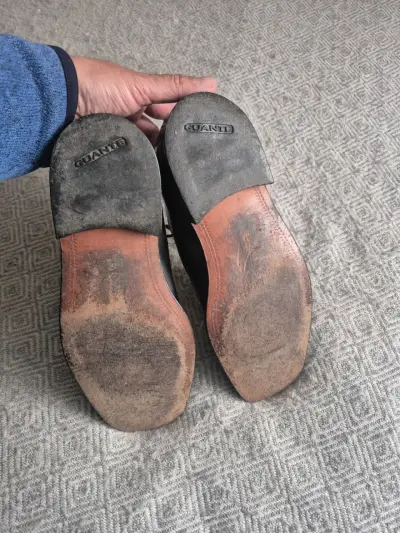 Zapatos de vestir negros para hombre Guante N 42 - miniatura 4