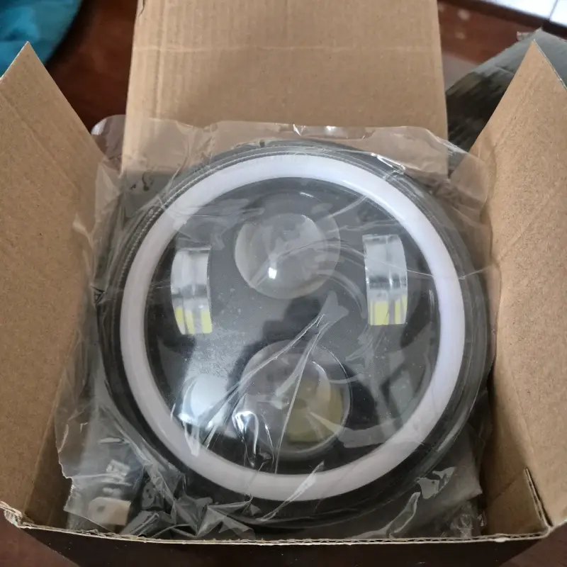Focos LED redondo para auto o moto - 2