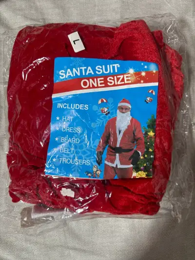 Disfraz de Santa Claus para adulto con cinturón - miniatura 6
