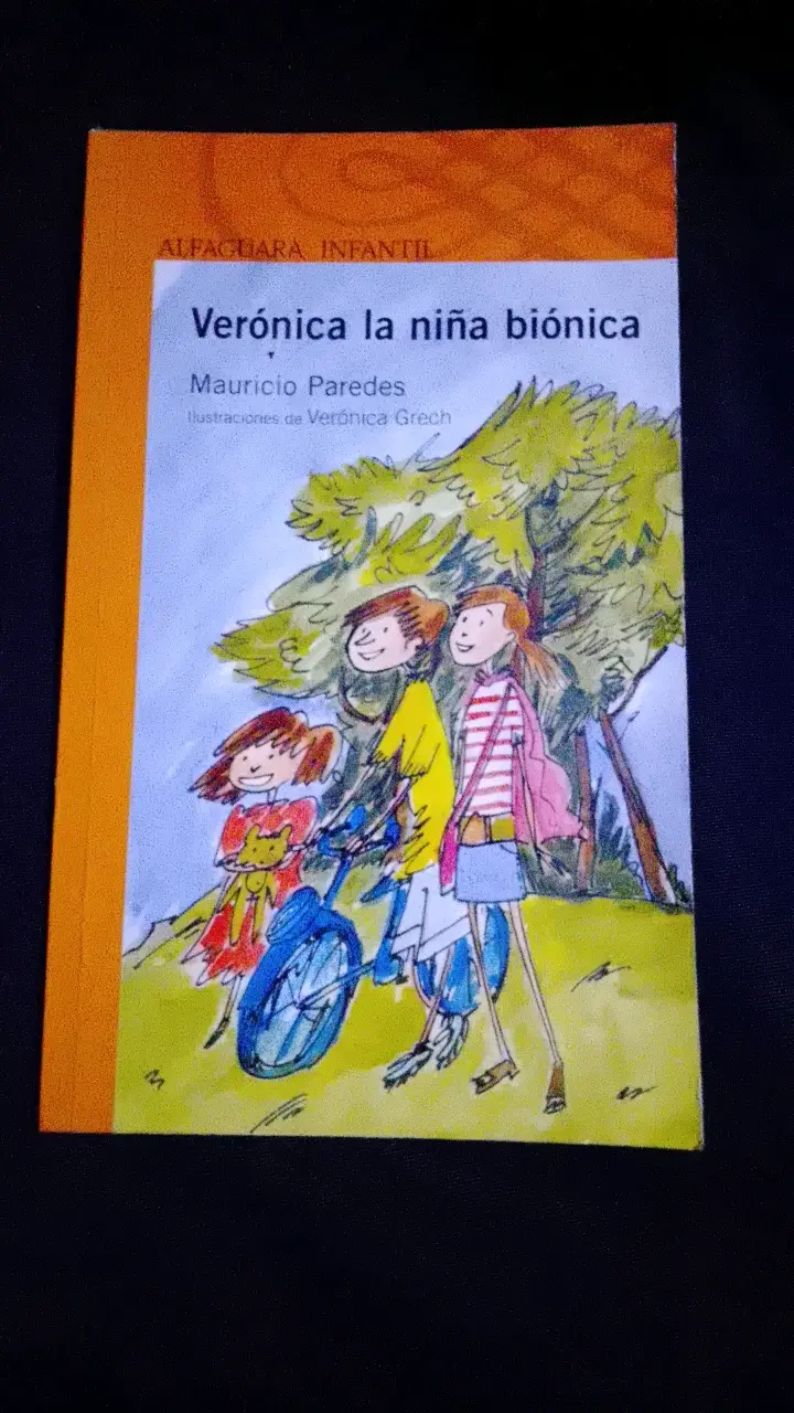 Libro 'Verónica la niña biónica' de Mauricio Paredes - 1
