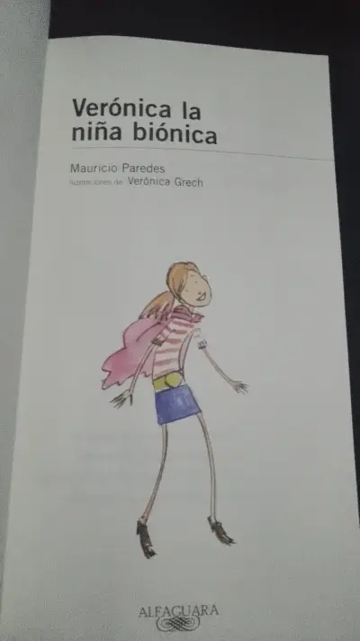 Libro 'Verónica la niña biónica' de Mauricio Paredes - miniatura 2