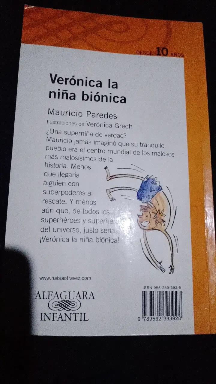 Libro 'Verónica la niña biónica' de Mauricio Paredes - 6