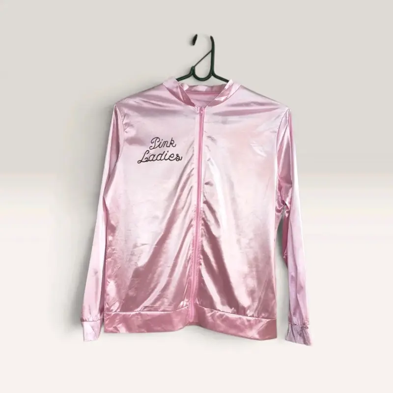 Chaqueta Pink Ladies estilo chicas pesadas