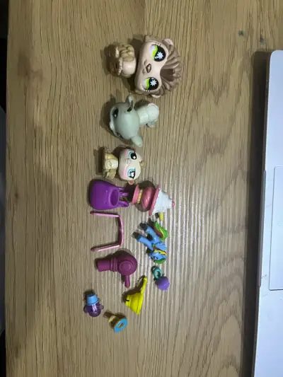 Lote Littlest Pet Shop y accesorios - miniatura 1