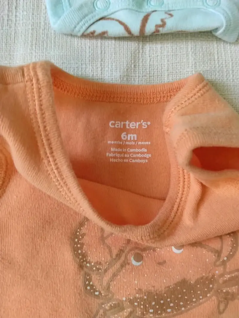 Pack Carter's 6 meses,11 prendas de verano. - 5