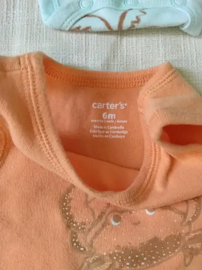 Pack Carter's 6 meses,11 prendas de verano. - miniatura 5