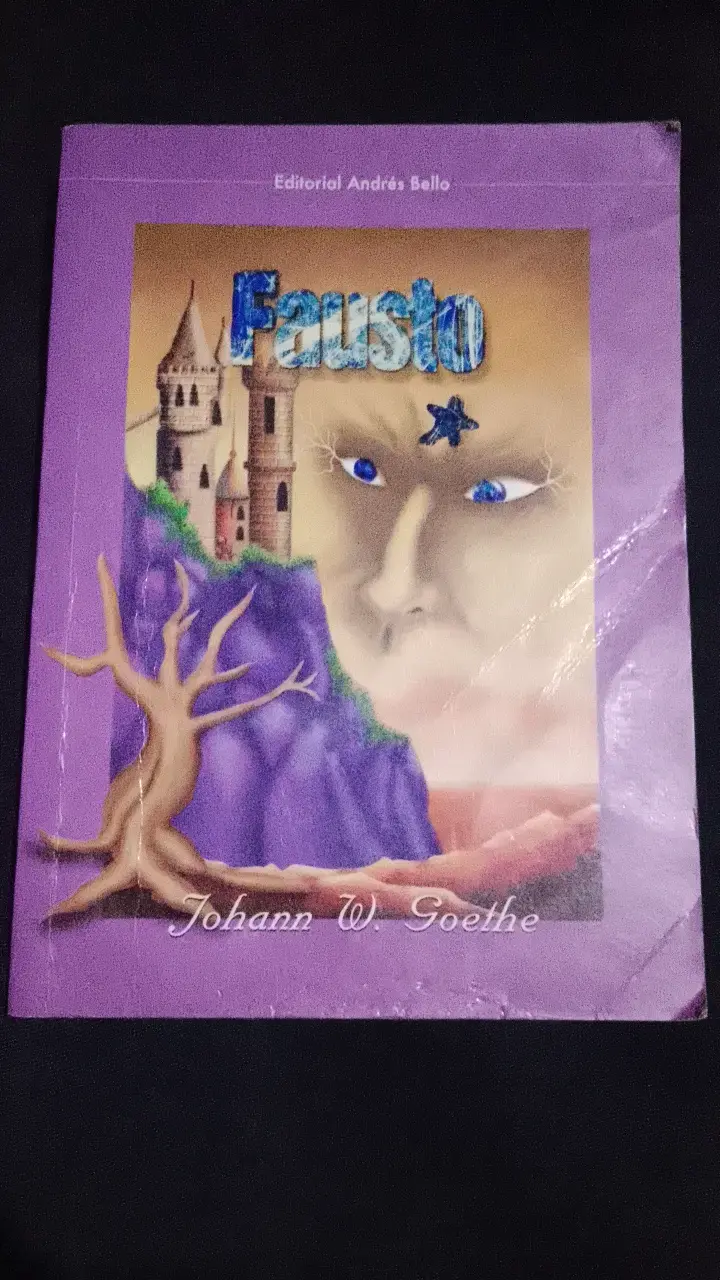 Libro Fausto de Johann W. Goethe - 1