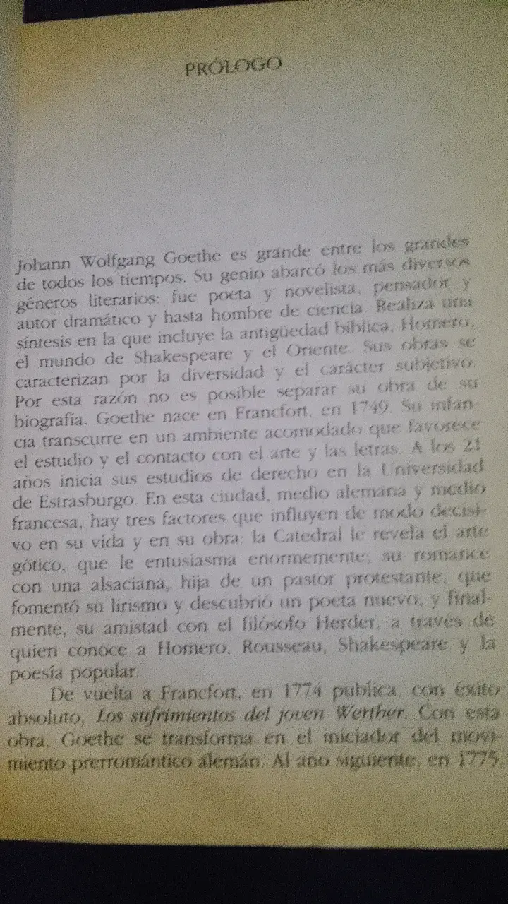 Libro Fausto de Johann W. Goethe - 3