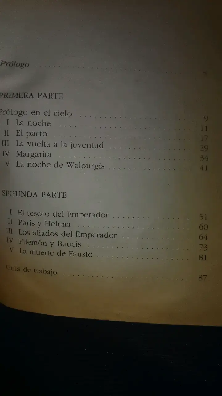 Libro Fausto de Johann W. Goethe - 5