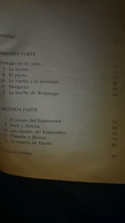 Libro Fausto de Johann W. Goethe - miniatura 5