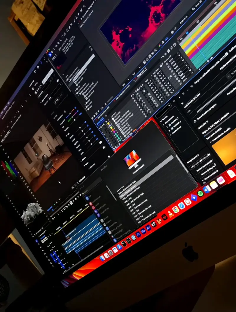 iMac 27' 5K i7 4.2GHz RAM 48G GPU Radeon 8g 2Tb - 4