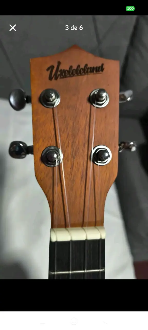 Ukulele de madera Ukuleland en buen estado - 3
