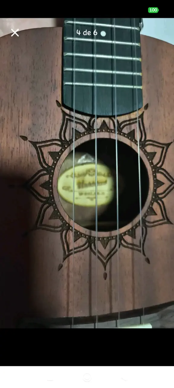 Ukulele de madera Ukuleland en buen estado - 5