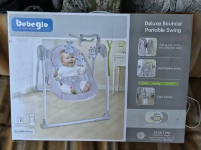 Columpio portátil para bebé Bebeglo Deluxe - miniatura 1