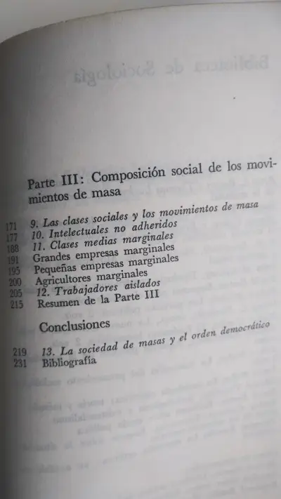 Libro Aspectos Políticos de la Sociedad de Masas Kornhauser - miniatura 3