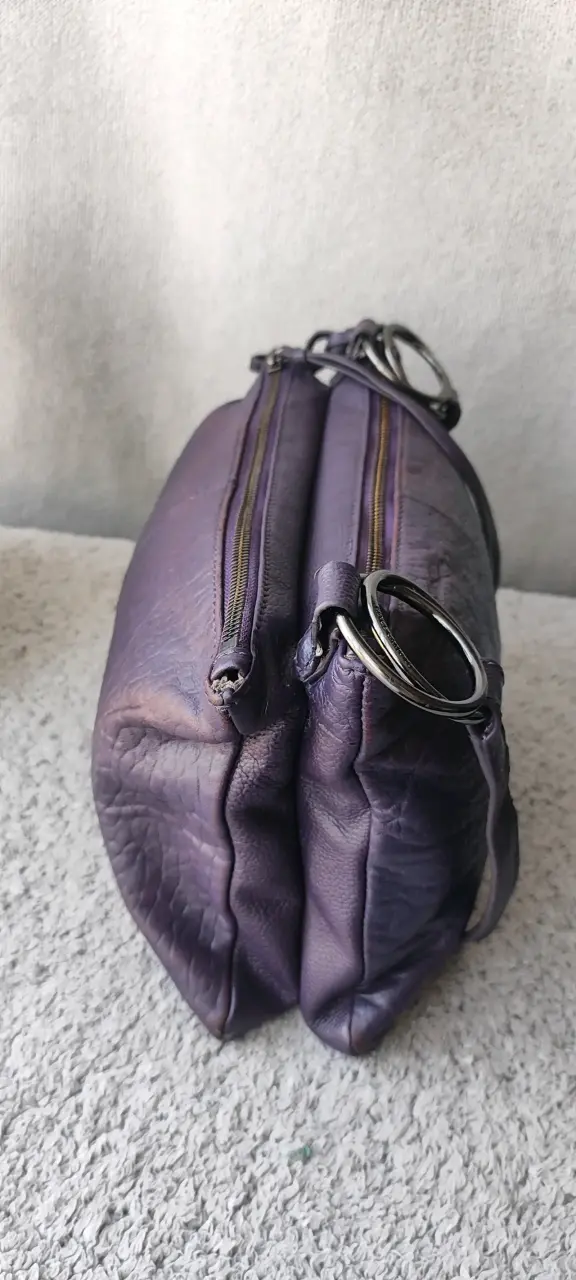 💜 Bolso Bandolera VINCE CAMUTO 100% Cuero Genuino - 2