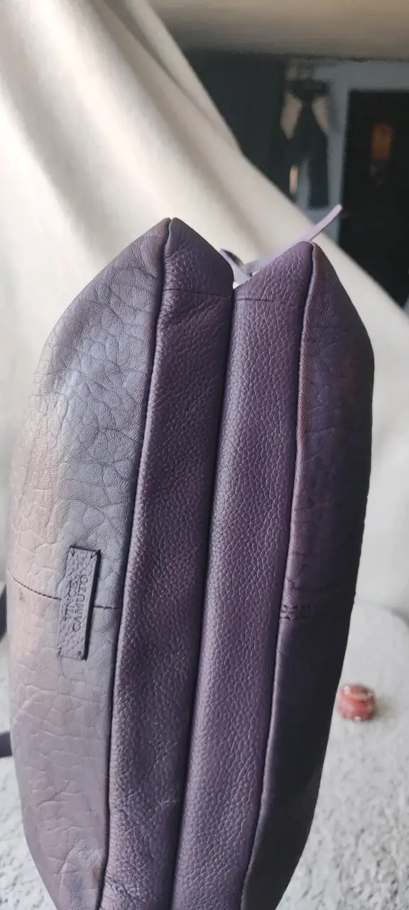 💜 Bolso Bandolera VINCE CAMUTO 100% Cuero Genuino - 3