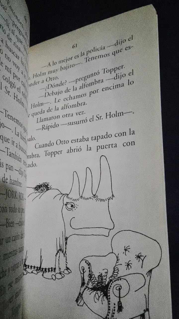 Libro 'Otto es un rinoceronte' de Ole Lund Kirkegaard - 3