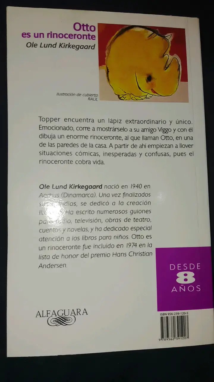 Libro 'Otto es un rinoceronte' de Ole Lund Kirkegaard - 5