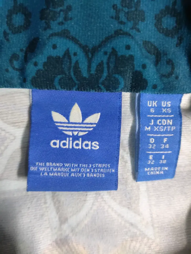 Chaqueta deportiva estampada Adidas multicolor - 4