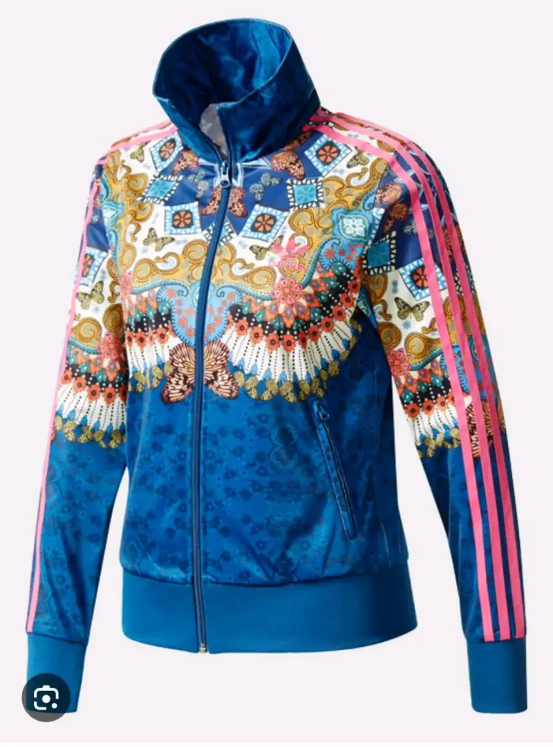Chaqueta deportiva estampada Adidas multicolor - 6