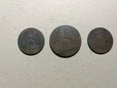 Monedas antiguas de colección España siglo XIX - miniatura 3
