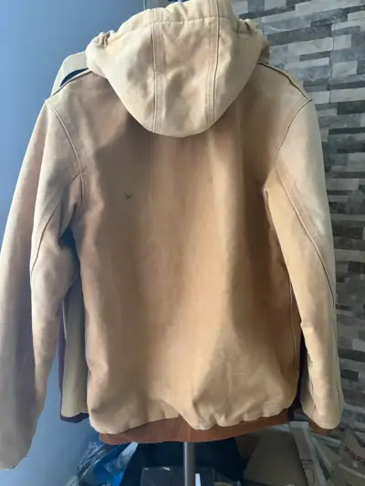 Chaqueta Carhartt con capucha color beige - miniatura 3