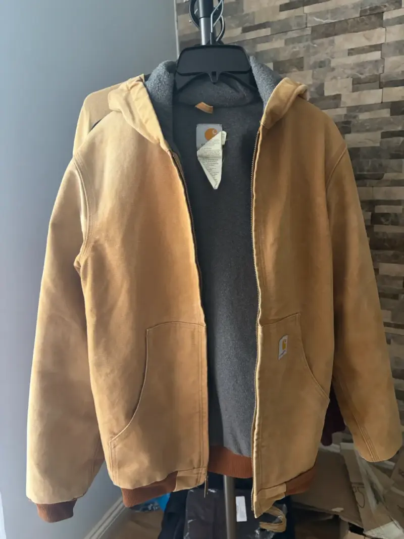 Chaqueta Carhartt con capucha color beige - 4