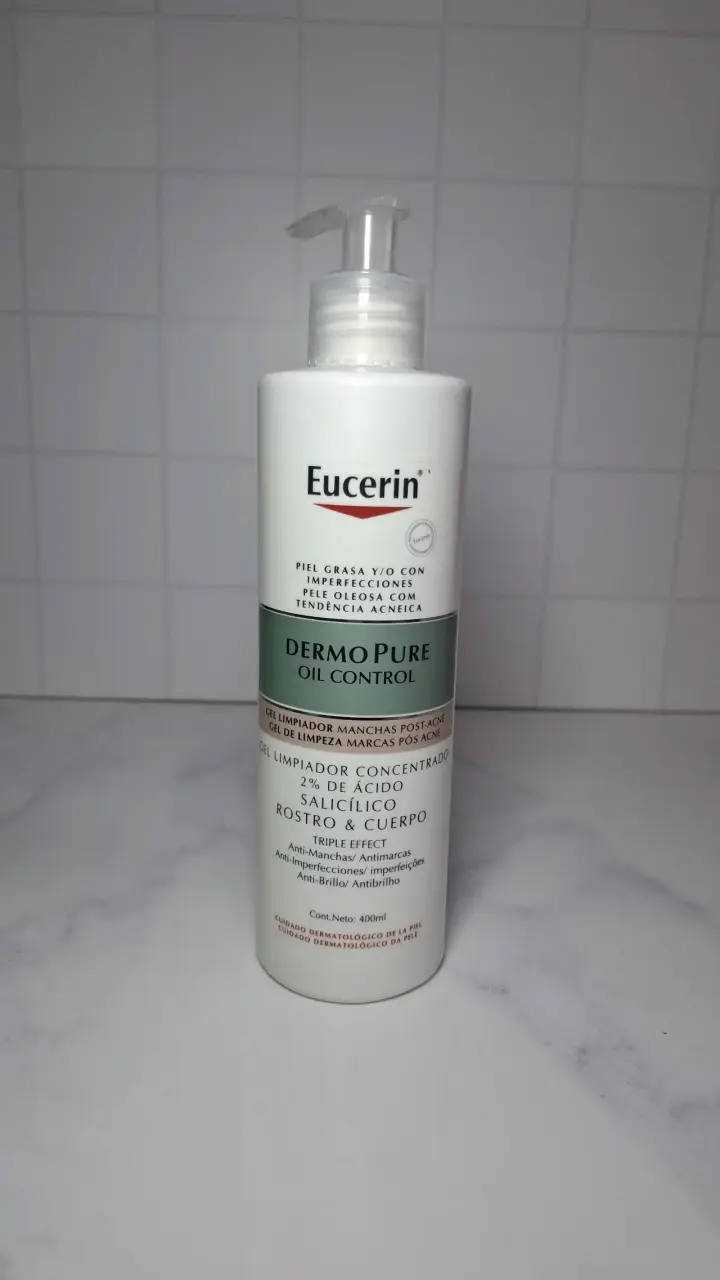 Gel limpiador Eucerin Dermo Pure Oil Control 400ml