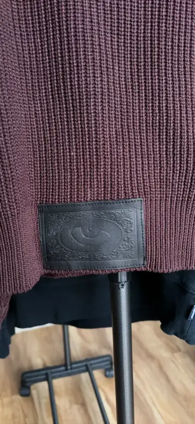 Human mob hoodie knit - miniatura 3