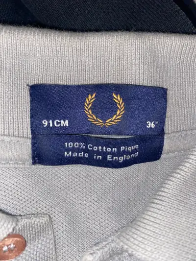 Polera  Fred Perry gris - miniatura 2