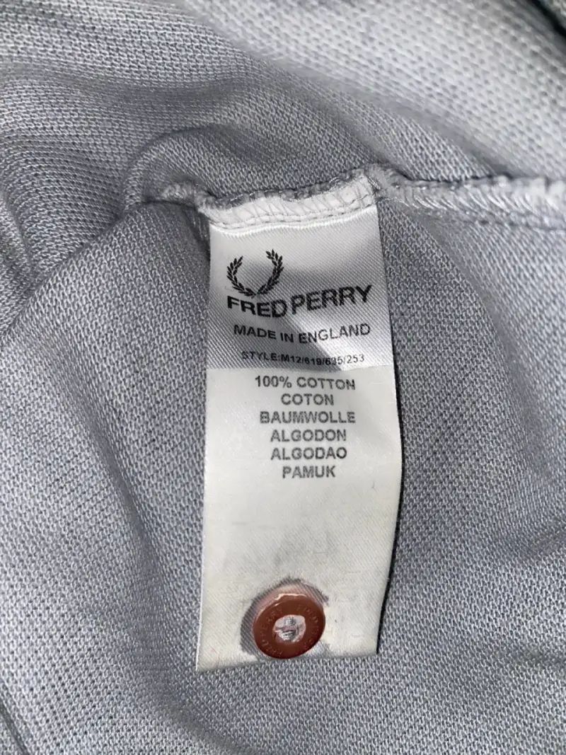 Polera Fred Perry gris - 3