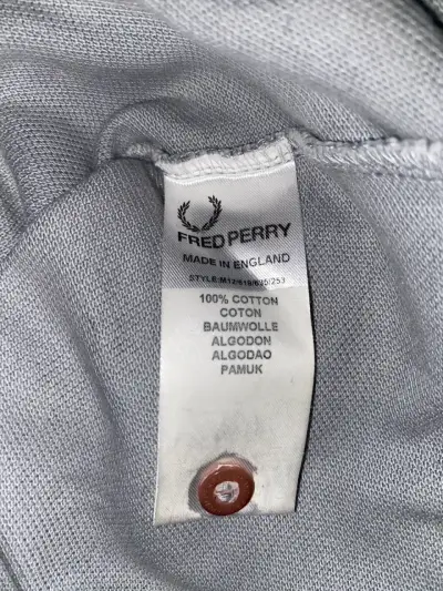 Polera  Fred Perry gris - miniatura 3