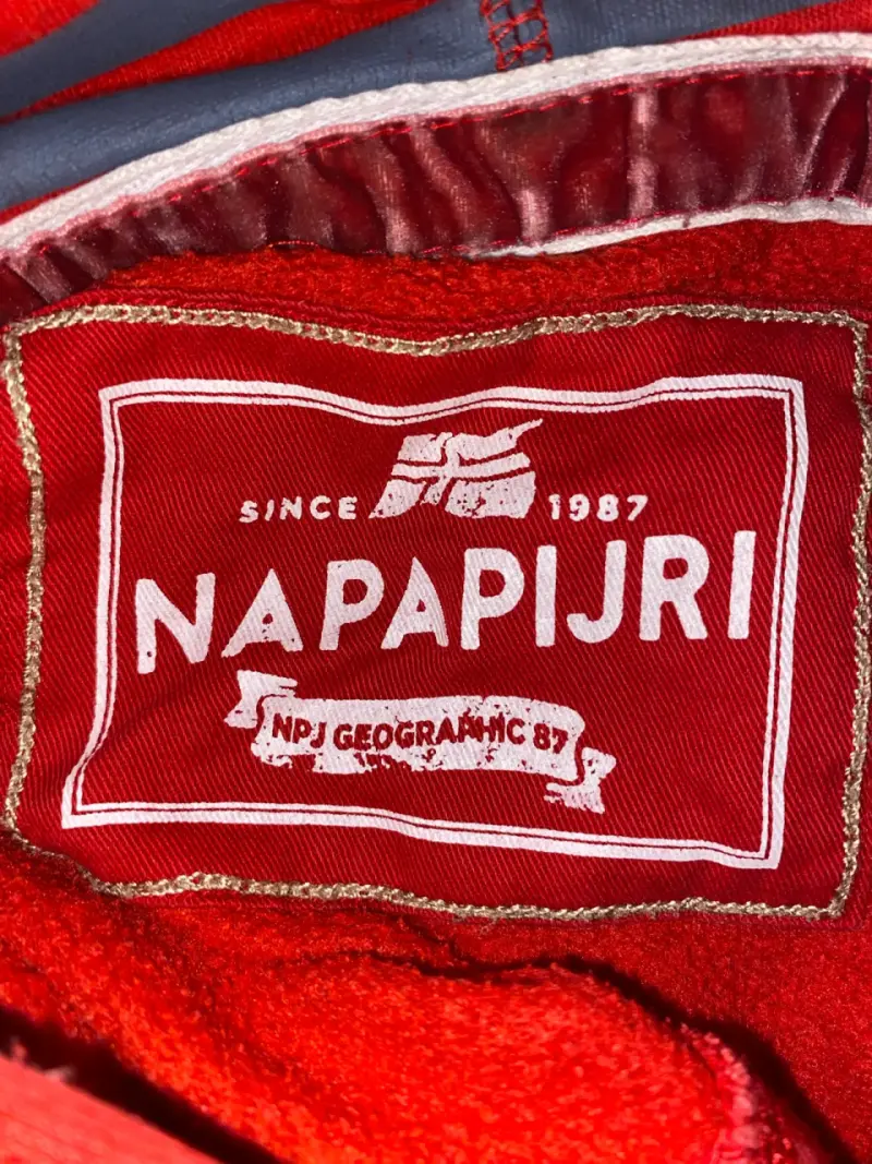 Polerón rojo con capucha Napapijri - 2