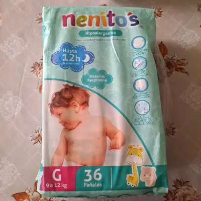 Pañales Nenito's Talla G Hipoalergénicos - miniatura 1