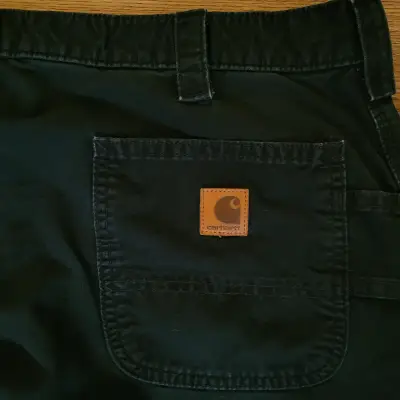 Pantalones cargo negros Carhartt para hombre - miniatura 3