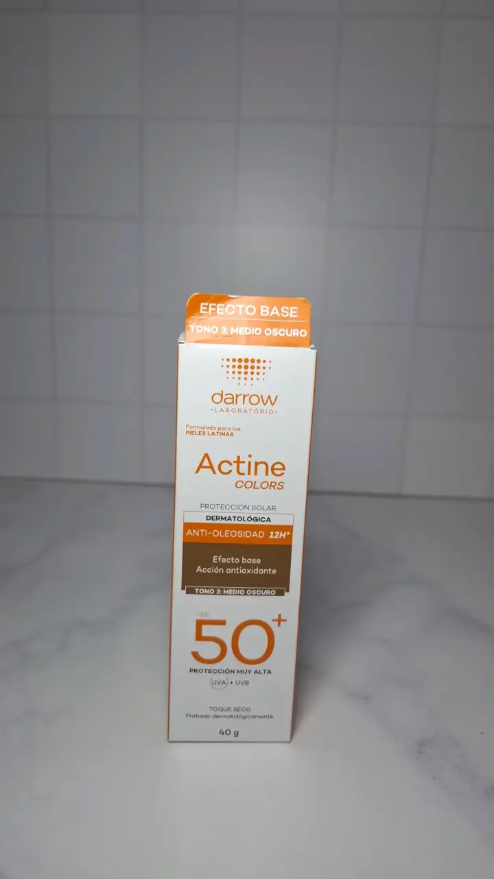 Protector Solar Darrow Actine Colors FPS 50+