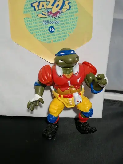 Figura de acción Leonardo Tortugas Ninja vintage - miniatura 1