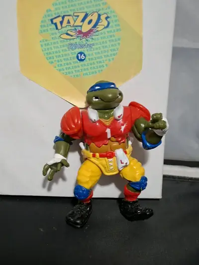 Figura de acción Leonardo Tortugas Ninja vintage - miniatura 3