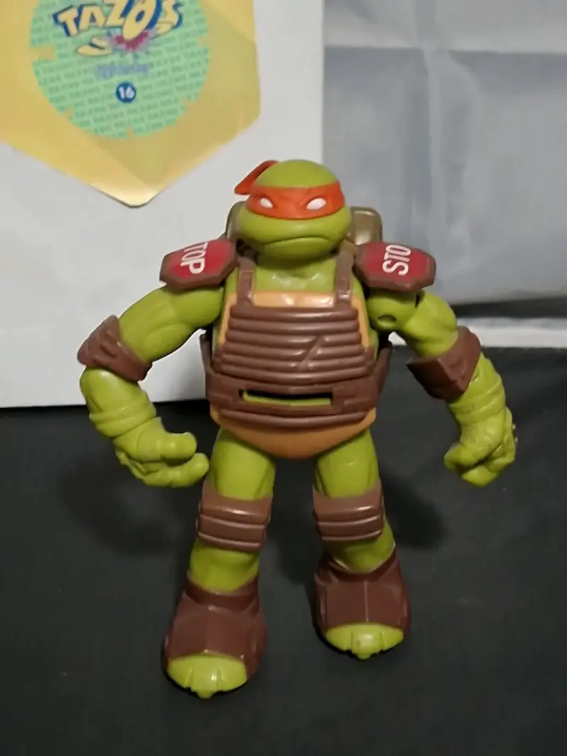 Figura de acción Tortuga Ninja con accesorios - 3