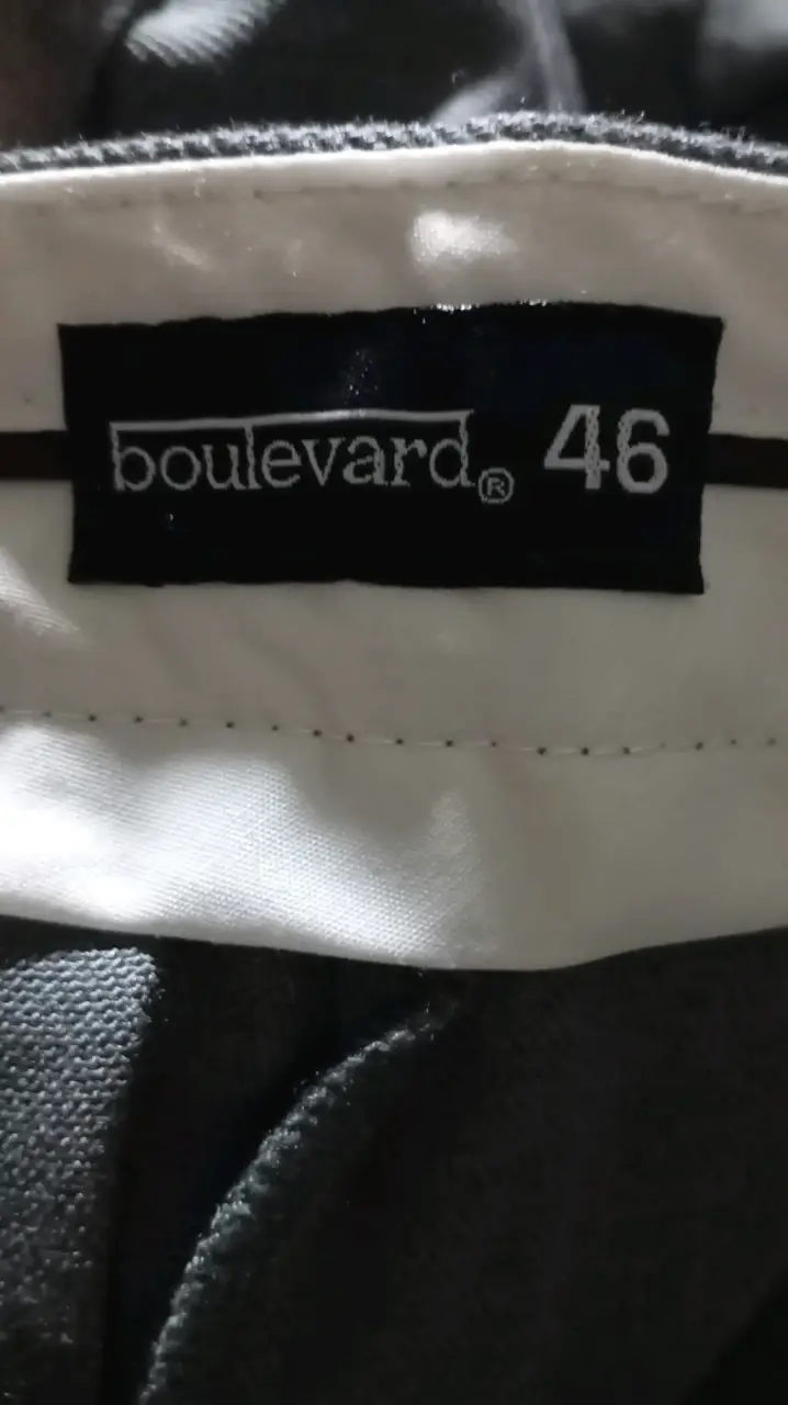 Pantalon escolar grises talla 46 - 3