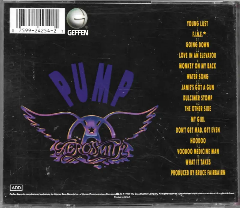 Aerosmith – Pump (CD) - 2