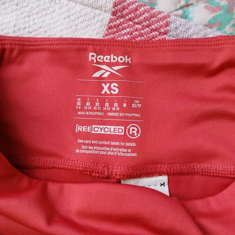 Leggings deportivos rojos Reebok para mujer - 3