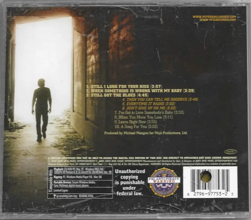 Peter Gallagher – 7 Days In Memphis (CD) - 2